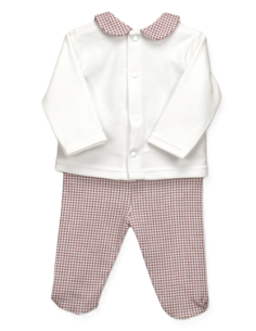 Conjunto polaina smiling bebé  2