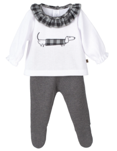 Conjunto polaina perrito salchicha bebé [product.brand] 1 - Ropa para Bebé | dyley | 