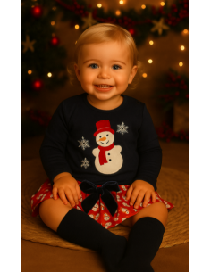 Conjunto 2 piezas muñeco de nieve para bebé niña [product.brand] 1 - Ropa para Bebé | dyley | 