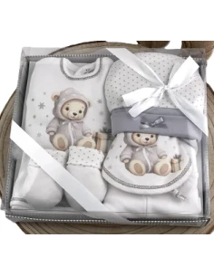 Caja regalo osito primera puesta 