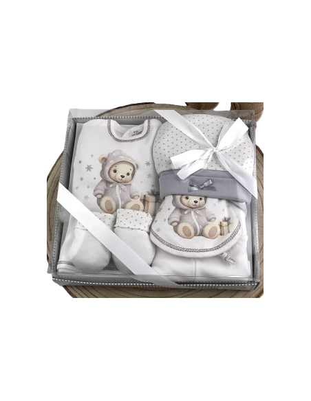 Caja regalo osito primera puesta 