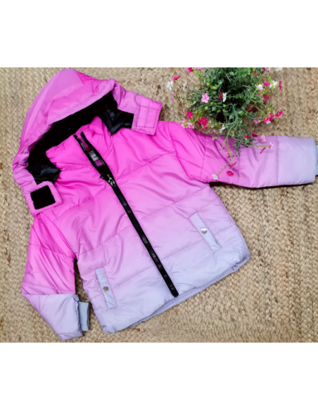 Chaquetón capucha extraíble niña 