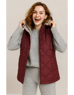 Chaleco reversible mujer 