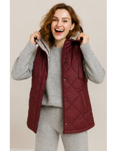 Chaleco reversible mujer 