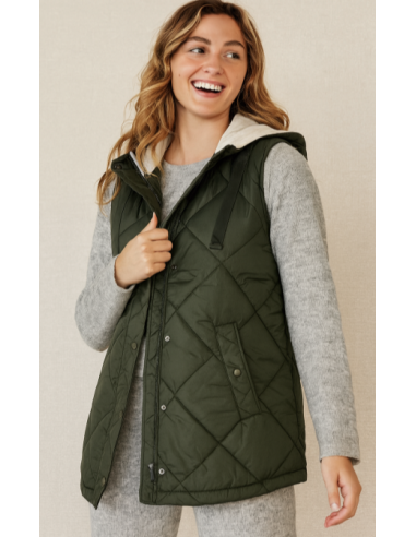 Chaleco reversible mujer 