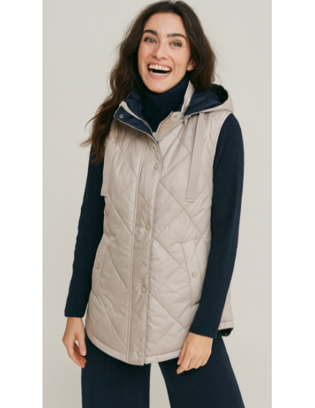 Chaleco reversible mujer 