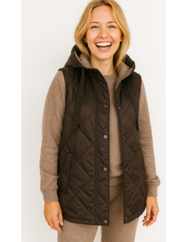 Chaleco reversible mujer 