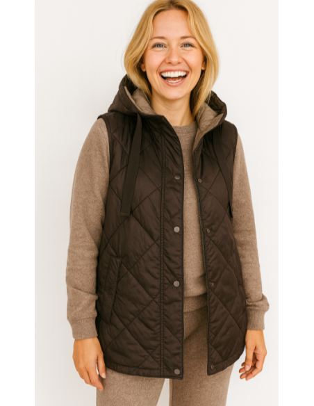 Chaleco reversible mujer 