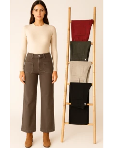 Pantalón bolsillo mujer 