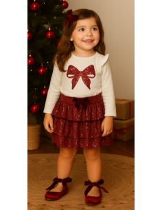 Conjunto 2 piezas lentejuelas niña 