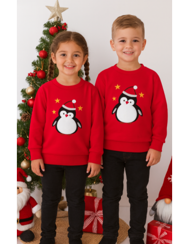 Sudadera pingüino navideño unisex [product.brand] 1 - Ropa para Bebé | dyley | 