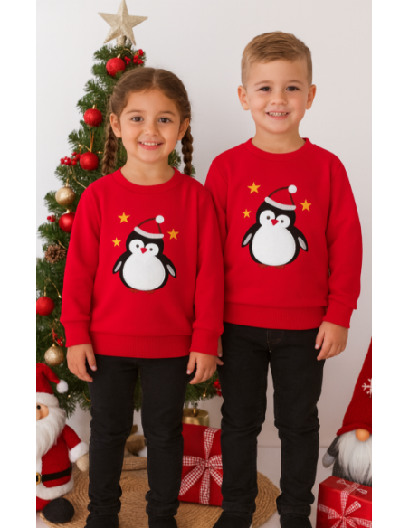 Sudadera pingüino navideño unisex [product.brand] 1 - Ropa para Bebé | dyley | 