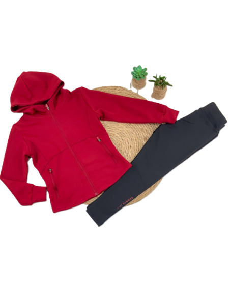Conjunto 2 piezas sudadera niña 