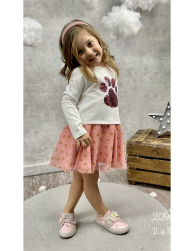 Vestido tul niña 