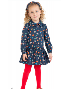 Vestido camisero niña 