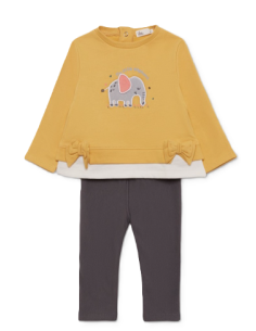 Conjunto legging bebé niña [product.brand] 1 - Ropa para Bebé | dyley | 