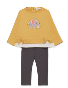 Conjunto legging bebé niña 