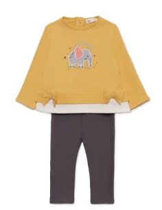 Conjunto legging bebé niña 