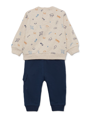 Conjunto felpa bebé niño 