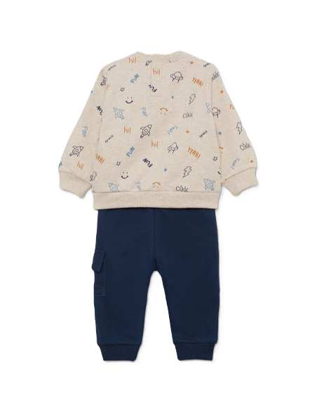 Conjunto felpa bebé niño 