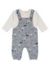 Conjunto peto dinos de bebé niño 