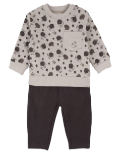Conjunto algodón bebé niño 