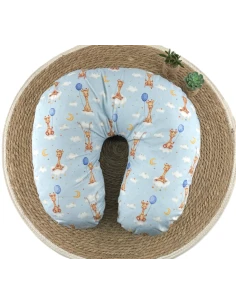 Almohada lactancia desenfundable jirafa 