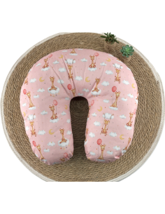 Almohada lactancia desenfundable jirafa  2