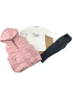 Conjunto chaleco niña  2