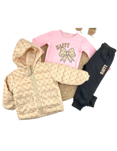 Conjunto chaquetón niña 