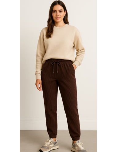 Pantalón micro pana mujer 