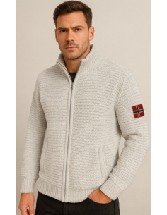 Chaqueta punto hombre 