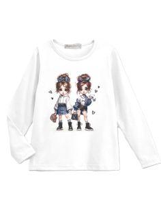 Camiseta manga larga niña 