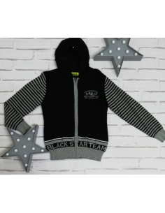 Chaqueta con capucha infantil 