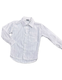 Camisa manga larga blanca niño  2