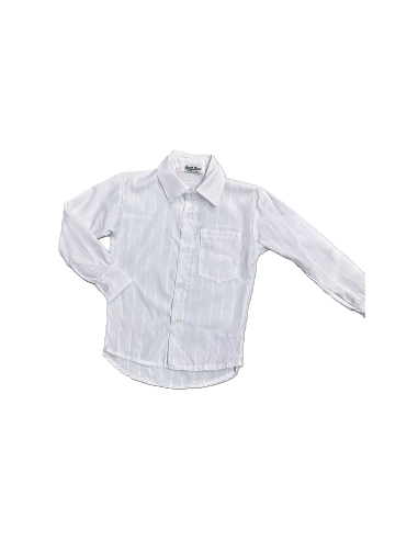 Camisa manga larga blanca niño 