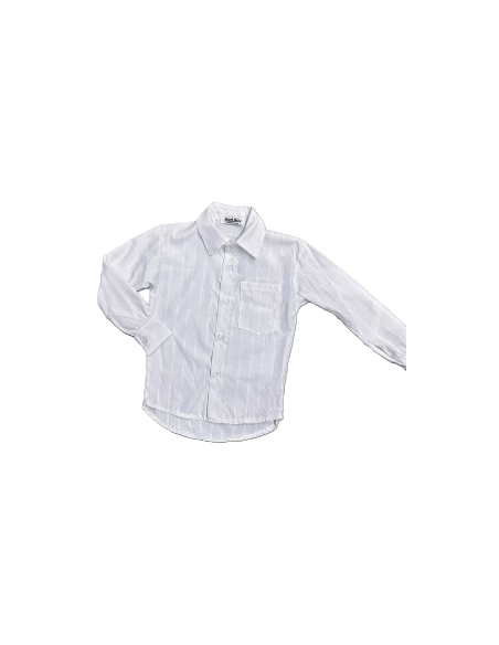 Camisa manga larga blanca niño 