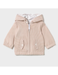 Cortaviento reversible fino bebé niño  2