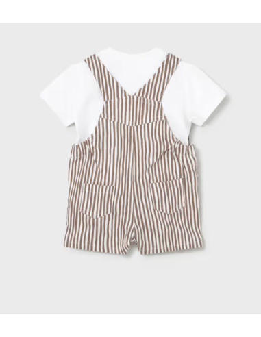 Conjunto peto con camiseta bebé niño 