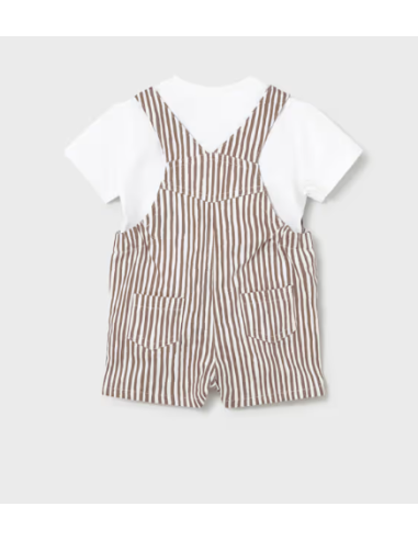Conjunto peto con camiseta bebé niño 