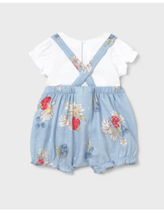 Conjunto peto camiseta recién nacida  2