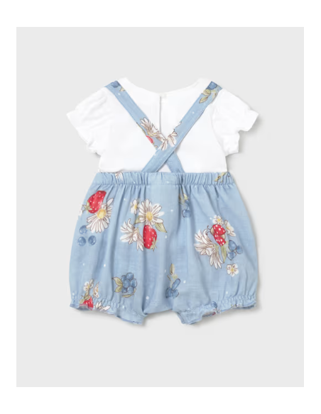 Conjunto peto camiseta recién nacida 