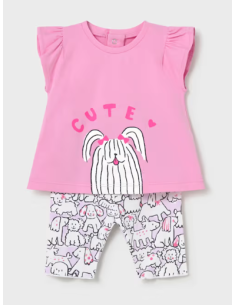 Conjunto leggins estampado bebé niña 