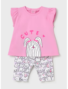 Conjunto leggins estampado bebé niña 
