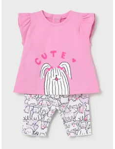 Conjunto leggins estampado bebé niña 