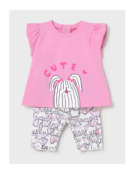 Conjunto leggins estampado bebé niña 