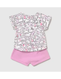 Conjunto corto bebé niña 