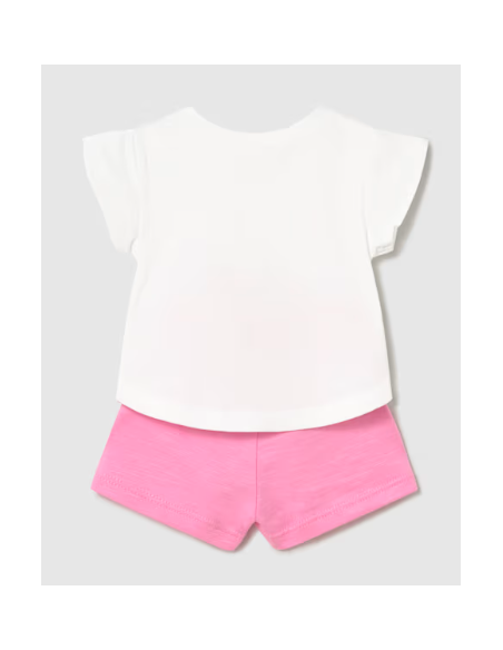 Conjunto corto bebé niña 