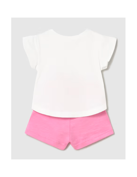 Conjunto corto bebé niña 