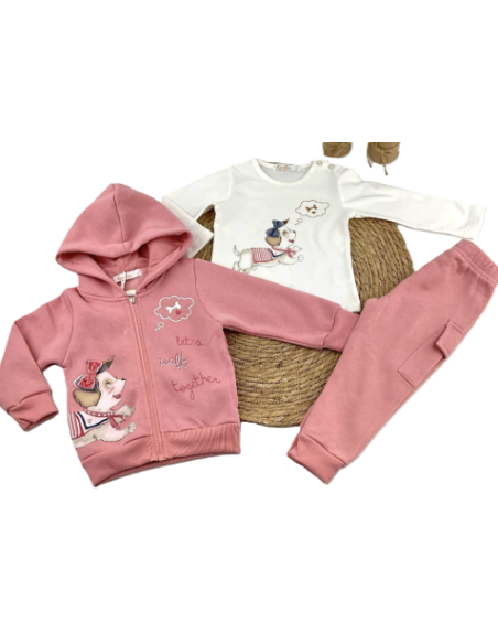 Conjunto 3 piezas niña 